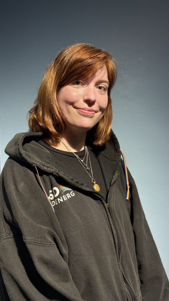 Wir kämpfen für alle von uns.
Lara Frölje
Öffentlichkeitsarbeit des CSD Nordwest e.V. 